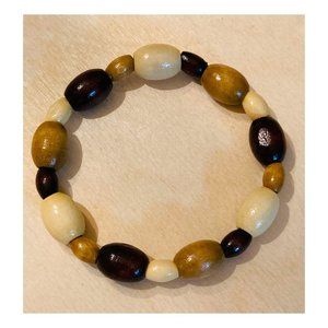 Handmade Multi Oval Wood Bracelet